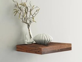 Polica na stenu Shelvy 23,5 cm, vintage optika dreva%