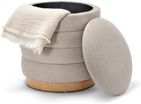 Taburetka s úložným priestorom