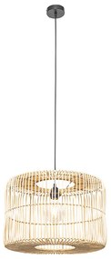 Orientálny závesný luster ratan 45 cm - Maud