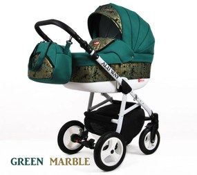 Kombinovaný kočík Raf-pol Alu way - Green marble (2-kombinácia)