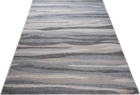 TA Koberec K186A STREDNE SIVÉ SARI B1X Rozmer: 240x330 cm