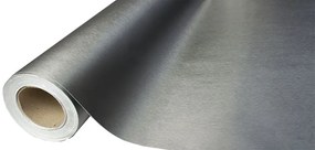 Fólia v rolke metalická kartáčovaná grafitová 1,52x30m