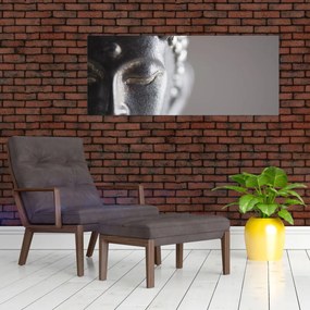 Obraz - Socha Budhu (120x50 cm)