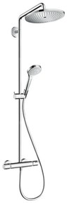 Hansgrohe Croma Select S, Showerpipe 280 1jet EcoSmart 9 l/min s termostatom, chróm, HAN-26794000