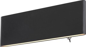 XXXLutz NÁSTENNÉ LED SVIETIDLO, 22.5/4.5/8 cm - Interiérové svietidlá - 004558443502