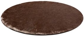 Koberec LAPIN Shaggy slonia kosť/čokoláda protišmykový