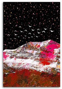 Gario Obraz na plátne Vtáky v horách - Gab Fernando Rozmery: 40 x 60 cm