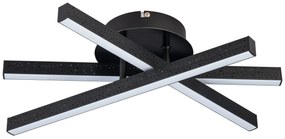 Livarno home Stropné LED svietidlo (čierna)  (100392942)