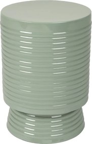 Kovový okrúhly odkladací stolík ø 25 cm Sven – White Label