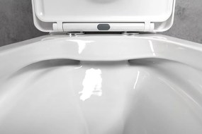 Bruckner Bruckner, DARIO RIMLESS WC kombi misa s nádržkou, spodný/zadný odpad, biela, 201.437.4