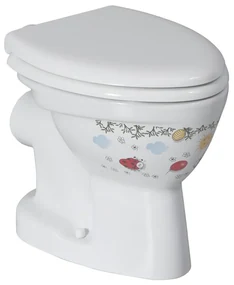 Sapho Sapho, KID WC misa, zadný odpad, farebná potlač, CK310.11CB00E.FF00