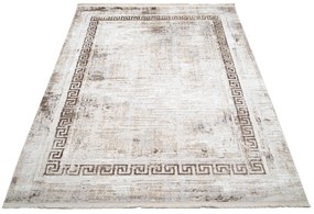 Dizajnový vintage koberec s geometrickým vzorom