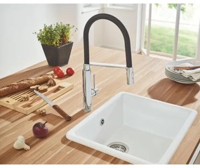GROHE 31491000 - Drezová batéria CONCETTO s profesionálnou sprchou lesklý chróm