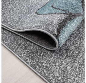 Ayyildiz Detský kusový koberec KIDS 0580, Modrá Rozmer koberca: 200 x 290 cm