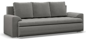 Trojmiestna rozkladacia sedačka FORESTA Kronos svetlosivá