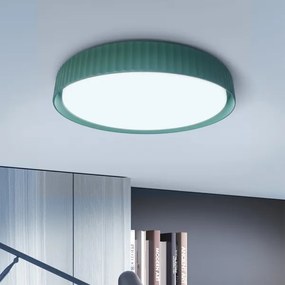 Brilagi -LED stmievateľné stropné svietidlo LUCIA LED/48W/230V pr. 41 cm zelené+diaľkové ovládanie