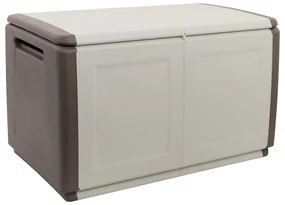ArtPlast Plastový odkladací box s vekom, 960x570x530 mm, béžový