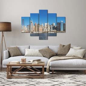 Obraz - Manhattan v New Yorku (150x105 cm)