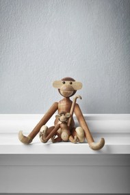 Kay Bojesen Drevená opička Monkey Mini Teak Limba 9,5 cm