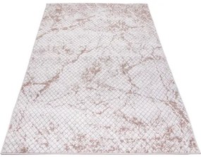 Koberec BUTIK 328 krémový / hnedý