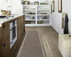 Koberce Breno Behúň GALA 44, šíře role 80 cm, hnedá