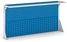 Nadstavba na stôl GB 1800 mm, dierovaný plech na náradie a plastové boxy
