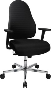 XXXLutz OTOČNÁ STOLIČKA, tkaná textília, čierna Dieter Knoll - Online Only kancelárie - 001319006802