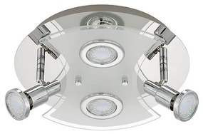 Briloner 2159-048LM - LED Bodové svietidlo SPLASH 4xGU10/3W/230V BL1016