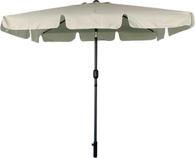 TRENDIE Záhradný slnečník 125x200 cm svetlo béžový