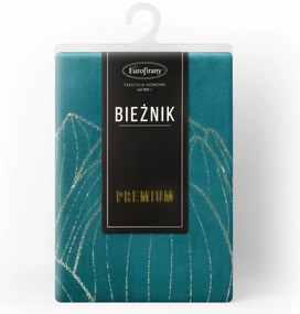 OBRUS BLINK 12 35X220 CM TMAVOTYRKYSOVÝ