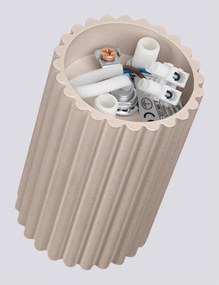 Taupe kovové bodové svietidlo ø 6,5 cm Gleam – Sollux