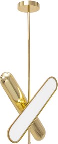 Toolight - LED závesné svietidlo APP832-CP, zlatá, OSW-01049