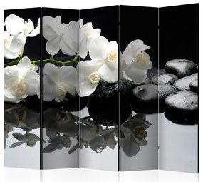 Artgeist Paraván - Spa, Stones and Orchid II [Room Dividers]
