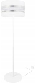 Stojacia lampa Intense Chrome, 1x textilné tienidlo (výber zo 6 farieb), (výber z 3 farieb konštrukcie), (fi 35cm), o