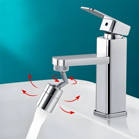 Rea Colt, otočný nastaviteľný perlátor, chrómová, REA-B0132