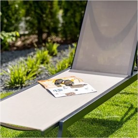 MI Záhradné ležadlo LORD 60 béžové