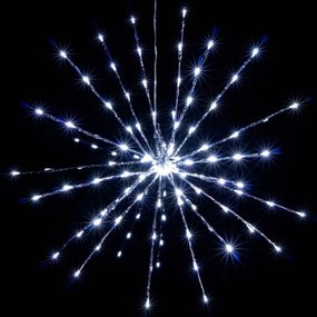 Nexos 33225 Osvetlenie - meteorický dážď,120 LED, studená biela