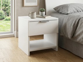 Nočný stolík HAVANA biely