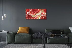 Obraz canvas mokré jahody 140x70 cm
