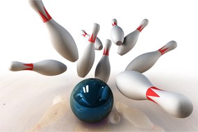 Obraz - Bowling (90x60 cm)