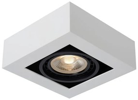 Lucide 09120/12/31 ZEFIX - Stropné bodové osvetlenie - LED Stmievanie do teplej farby - GU10 - 1x12W 2200K / 3000K - biela