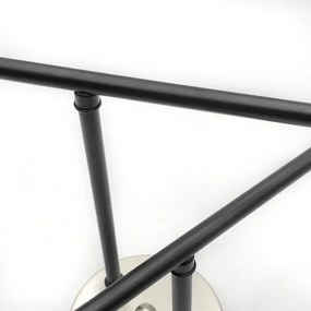 Brilagi - Prisadený luster MALIVA 4xE14/15W/230V matný chróm/dymová