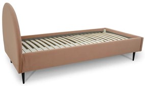 Ružová detská posteľ 90x200 cm Rainbow – Scandic