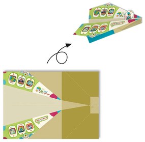 Origami Papierové lietadlá