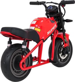 Elektrická motorka SUPERMOTO červená