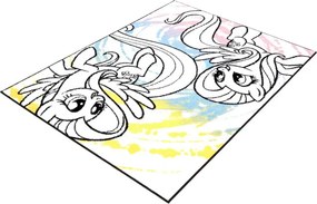 Koberec Agnella Happy Cartoon biely