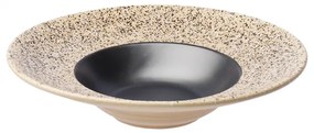 Lunasol - Tanier na cestoviny / Gourmet 27 cm – Gaya RGB Sand čierny matný (451905)