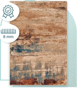 Koberec Agnella Isfahan Abrio tmavobéžový