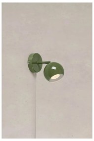 Zelené nástenné svietidlo do zásuvky Pop – Markslöjd