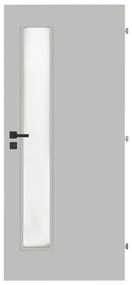 DRE Deca interiérové dvere deco ľavé 80 cm sivá matná DECA10SM80L